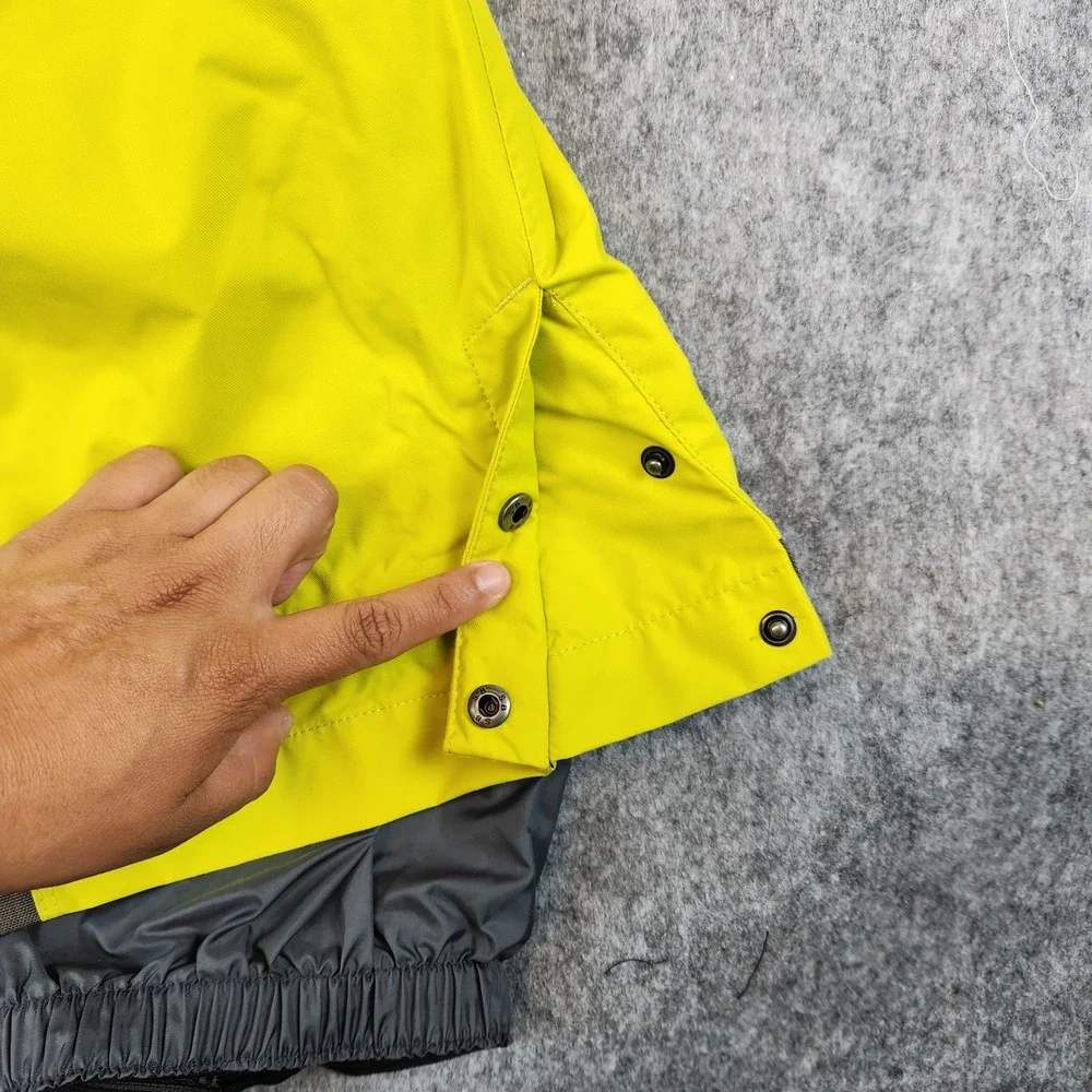 Columbia Ridge 2 Run II Pants‎ Men XL Yellow Omni Heat Tech Ski Snowboard Cargo